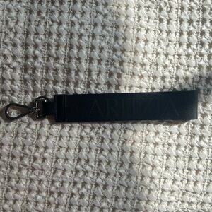 Aritzia Black Strap Keychain